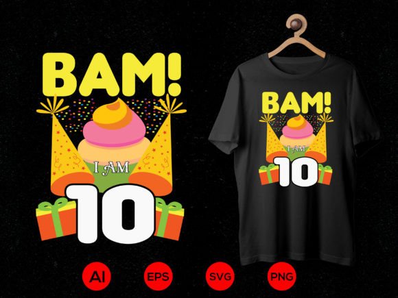 Birthday T-shirt Design 07: An Embroidery Review