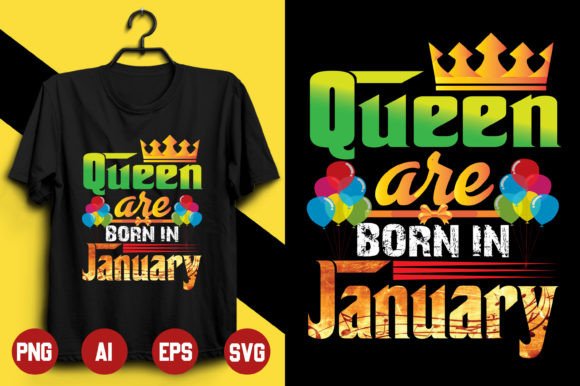 Birthday T-shirt Design -8: Graphics & Print Templates