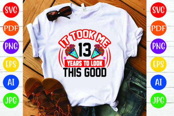 Birthday T-Shirt Graphics: 13 Y Design Review