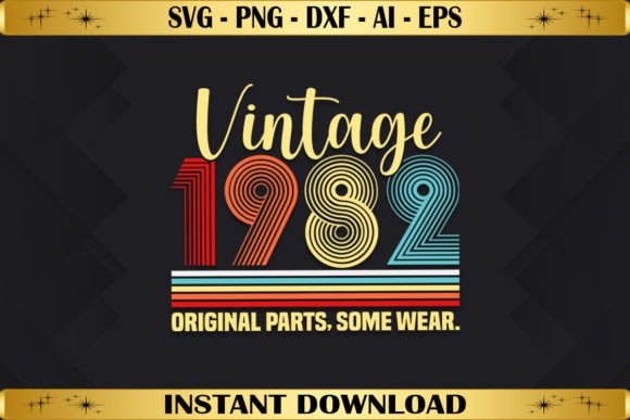 Vintage 1982 Original Parts: An Embroidery Review