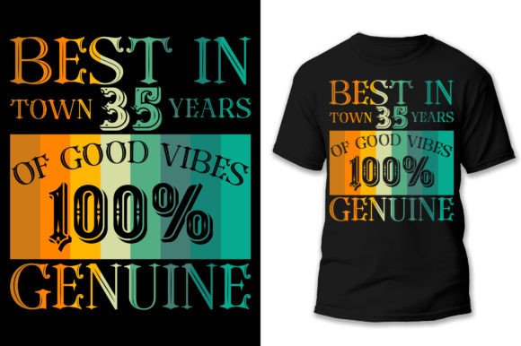 Vintage Birthday Custom T-shirt Graphics & Designs